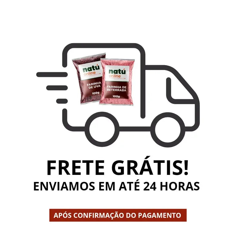 KIT RESISTÊNCIA – Pó de Beterraba + pó de uva – 100% natural