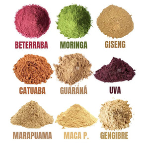 KIT PRÉ TREINO NATURAL 9 SUPLEMENTOS